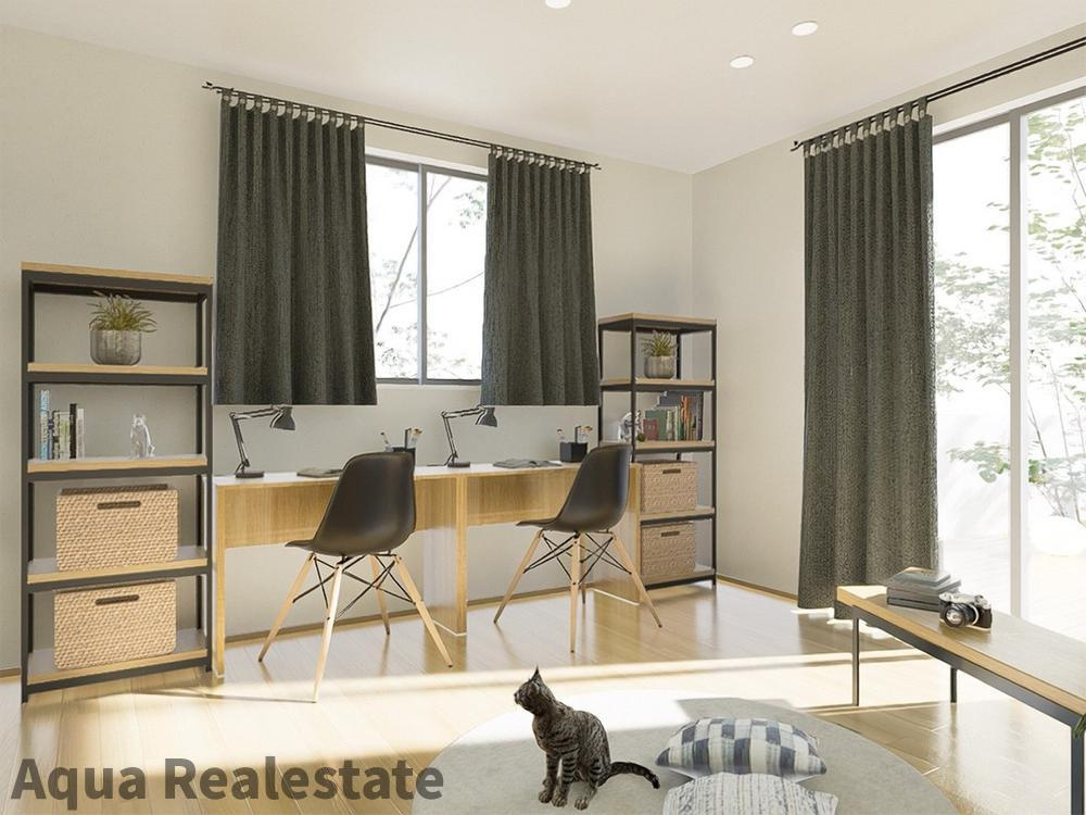 オール電化デザイナーズハウス高松市新田町建売④の洋室|使い勝手のいい洋室です