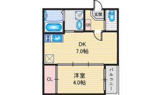【間取り】 | ハーモニーテラス中村町Ⅲ | 略図の為、現状優先