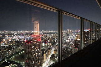 【展望】 | ザ・パークハウス中之島タワー | 【物件からの眺望】バルコニーは透明ガラスとなっており、48階から大阪の景色を一望できます◎