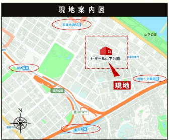 【地図】 | セザール山下公園