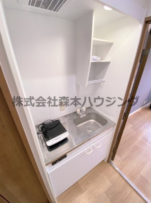 【キッチン】 | 　メゾンエイコーA | 使いやすいキッチンです
