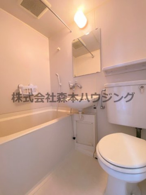 【浴室】 | 　メゾンエイコーA | お風呂で日々の疲れを落としましょう
