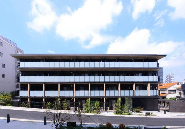 ハーモニーレジデンス新宿御苑THE WESTの外観パース