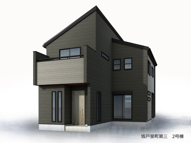 [新築住宅] 坂戸市泉町 第三 全2棟の完成予想図