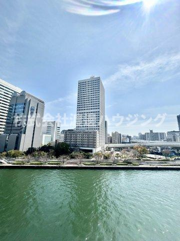 リベールグラン中之島テラスの展望|さすがの眺望ですね。