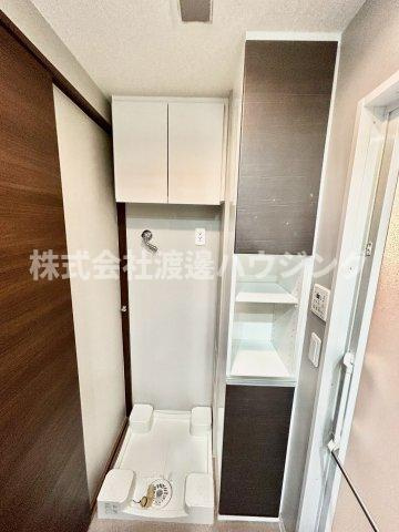 リベールグラン中之島テラスの収納|室内洗濯パン