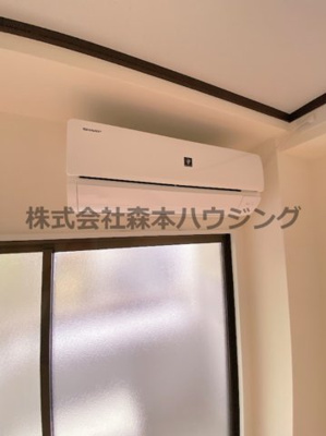 【設備】 | 　ハマンション枚方元町 | エアコンついてます
