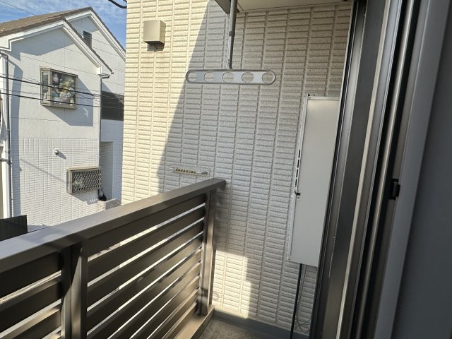 ヘーベルメゾン大和町のバルコニー