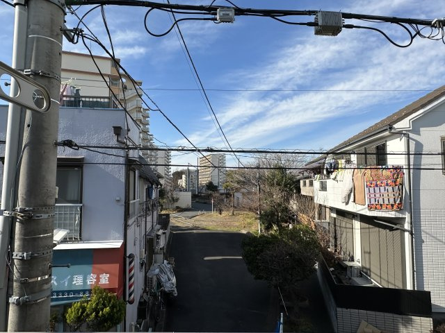 ヘーベルメゾン大和町のバルコニー