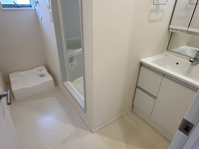 ヘーベルメゾン大和町の洗面所