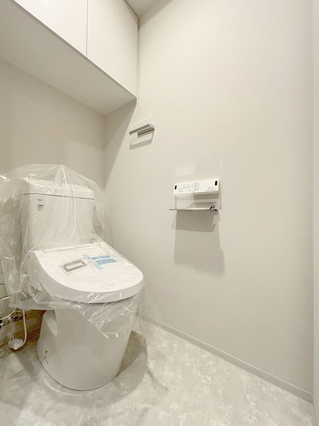 「防音マンション」ジェイグランコート中野のトイレ|※建築中の写真です（※2026年4月12日撮影）