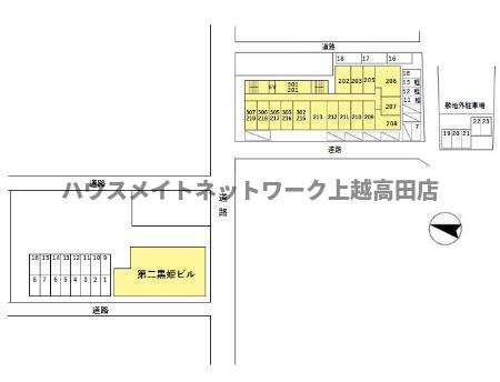 ロングステイ山下の区画図|配置図