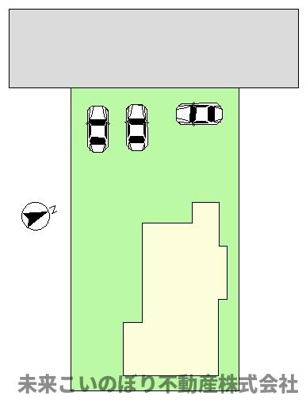【区画図】 | 戸建 加須市鴻茎 | 現況と異なる場合は現況優先とさせていただきます
