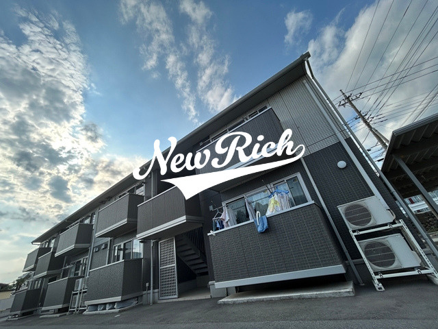 前橋市北代田町のアパートの外観