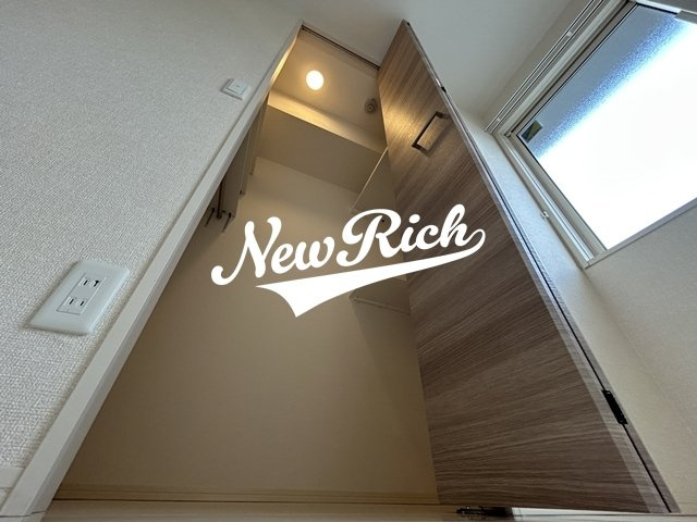 前橋市北代田町のアパートの収納