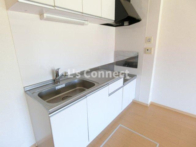 【キッチン】 | レジデンス大和Ⅰ | ２口ガスコンロ設置可能なキッチンです。