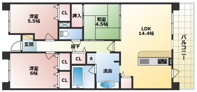 【間取り】 | プレミスト天理