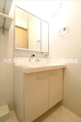 ハイツミナミの独立洗面台|洗髪洗面化粧台