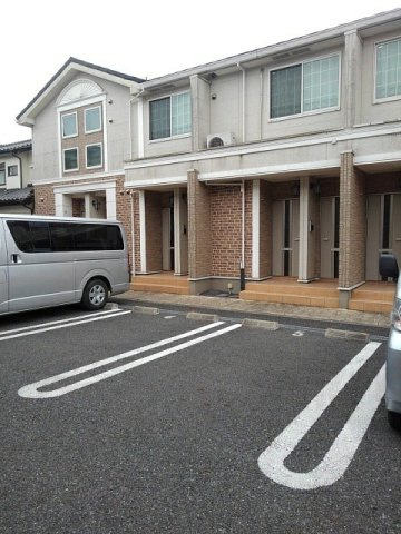 グローバルＢの駐車場