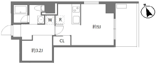 アリカ曳舟Ⅱの間取り