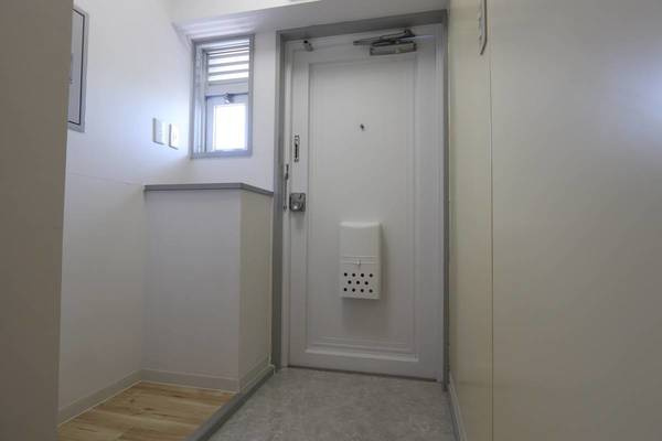 ビレッジハウス草部3号棟の玄関|ビレッジハウスの同一物件・同一タイプの間取りの写真です