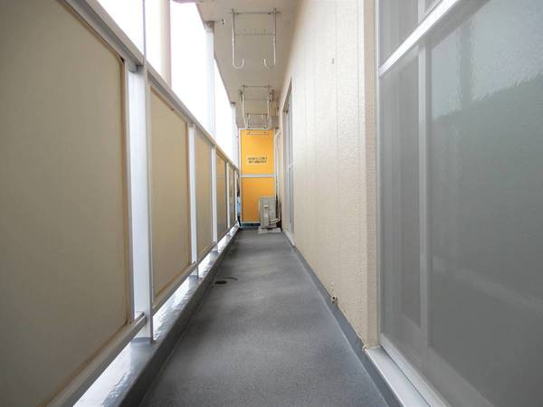 ビレッジハウス草部3号棟のバルコニー|ビレッジハウスの同一物件・同一タイプの間取りの写真です