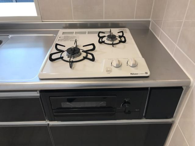 グレイシアスのキッチン|ガスコンロ