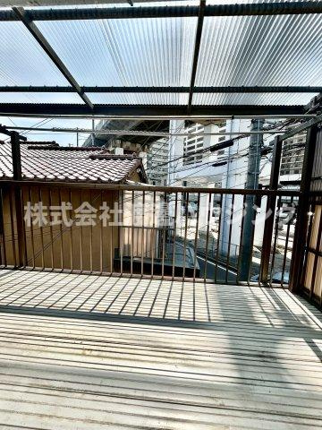 加島3丁目テラスハウスのバルコニー