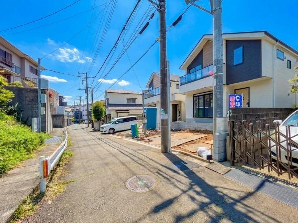 横浜市保土ケ谷区上星川２丁目の新築一戸建の外観：施工例|同じ施工会社が建築した施工例です。