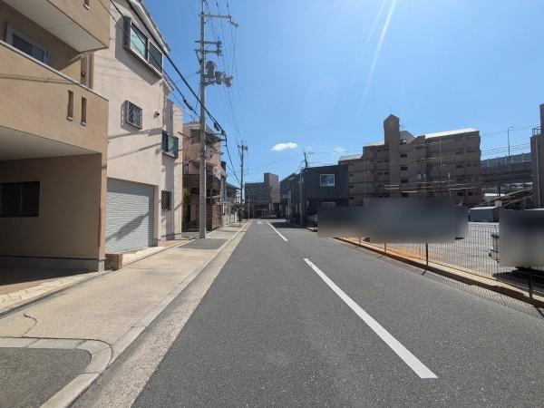 【前面道路含む現地写真】 | 大阪市東淀川区豊里1丁目　中古戸建