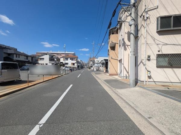 【前面道路含む現地写真】 | 大阪市東淀川区豊里1丁目　中古戸建