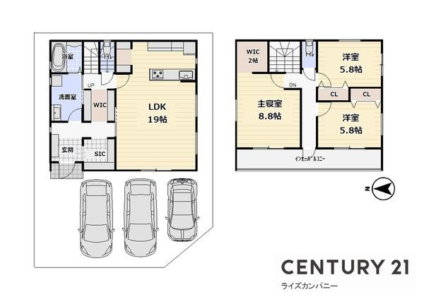 【土地図】 | スマイルタウン長曽根町　A号地