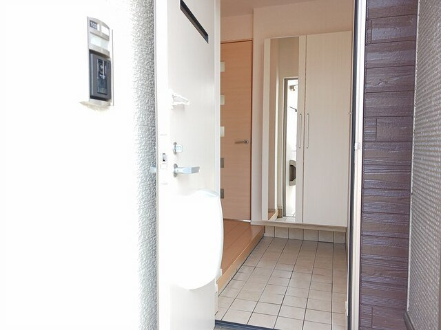バールハイトＣの玄関|毎日通る玄関はこちらです