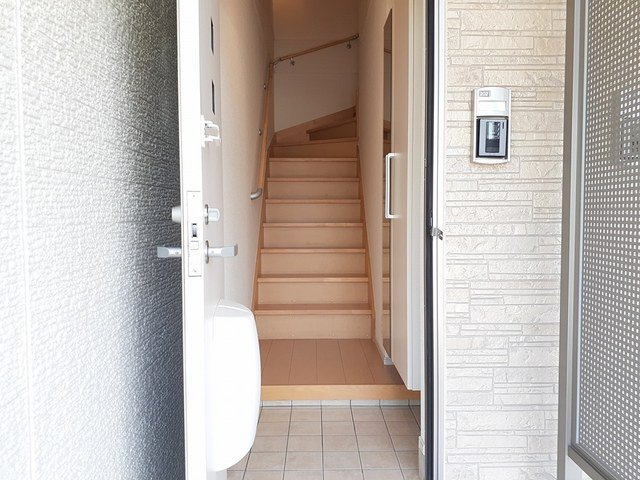 ソフテイルＥの玄関|玄関です