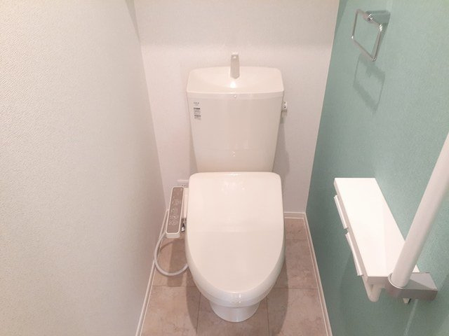 ミラノⅤ　Ｂのトイレ|清潔感のあるトイレです