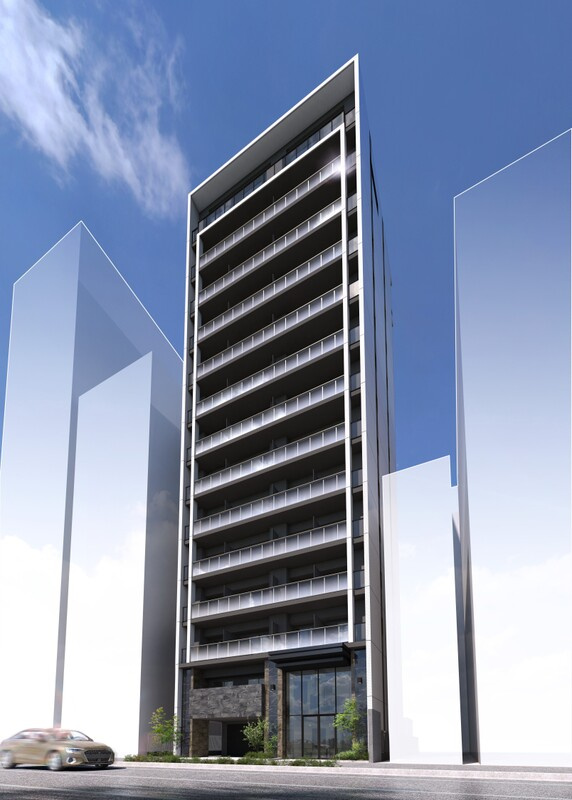 プライムスクエアⅢの外観パース