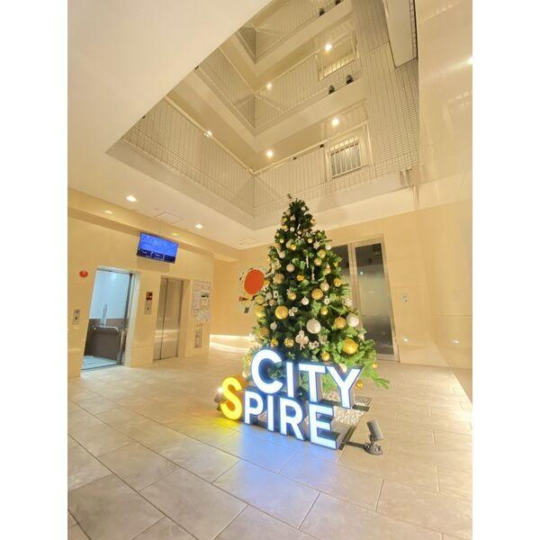 CITY　SPIRE幸町のエントランス