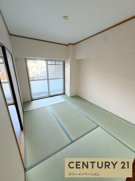 中善大正ハイツの和室|★とっても明るい和室★