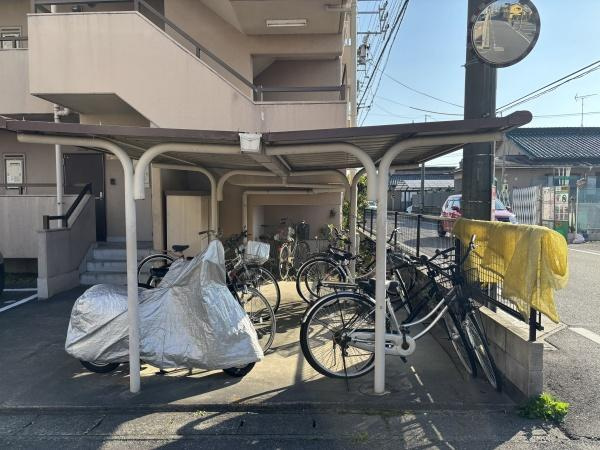 エスポワール上和田のその他共用部分|駐輪場です。