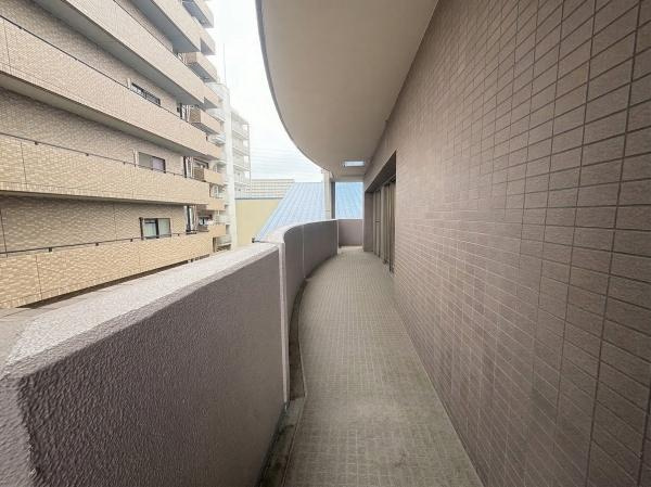 【バルコニー】 | コスモ東大阪　中古マンション