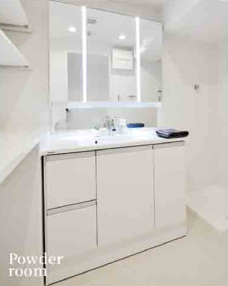 立川金町マンションの独立洗面台|洗面化粧台施工例