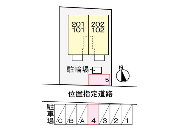 プレシャスの駐車場|駐車場