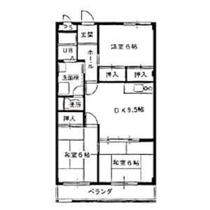 【間取り】 | はら第2ハイツ