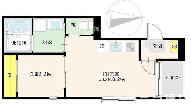 【間取り】 | パサージュ・ソラ小岩