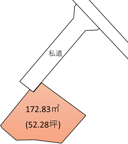 鹿児島県鹿児島市草牟田1丁目19-38の土地図