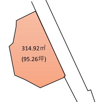 鹿児島県鹿児島市冷水町5-2の土地図