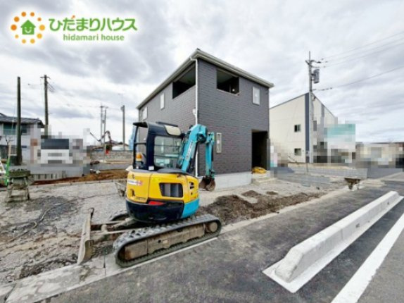 【外観】 | 笠間市鯉淵第8　新築戸建　2号棟 | 平日・お仕事終わりに少しだけみたい！そんな方も大歓迎です♪お気軽にお問合せください