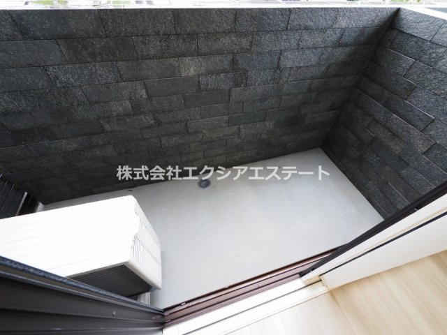 La Coeur北島のバルコニー