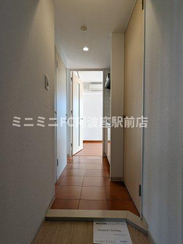 ディナスティ福島Ⅱの玄関