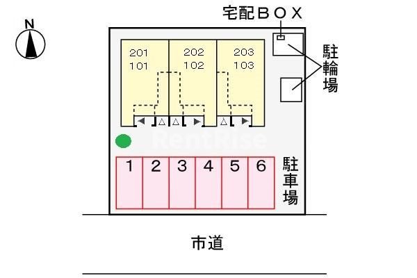 セレナーデの駐車場|駐車場